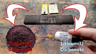 Extraction of Cobalt and Lithium from LithiumIon Batteries [upl. by Onairotciv]