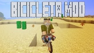 BICICLETA POKEMON MOD MINECRAFT MOD  PokeCycle Mod [upl. by Anyad]