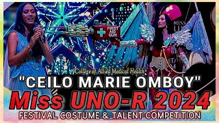 MISS UNOR 2024CEILO MARIE OMBOY COLLEGE OF EDUCATION FESTIVAL COSTUME amp TALENT [upl. by Mariann463]