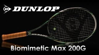 Dunlop Biomimetic Max 200G Racquet Review [upl. by Akeimahs301]