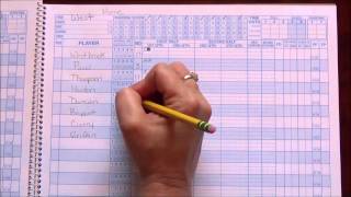 Basketball Scorebook 101 [upl. by Fisher]