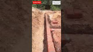 After PCC Next Process Laterite Bricks work from Bottom level to 5ft height to plinth level [upl. by Attesor88]