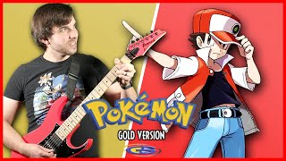 Pokemon Gold  Silver Vs Red Theme  Metal Cover Pokemon Champion  Red Battle  Guitar [upl. by Nare]