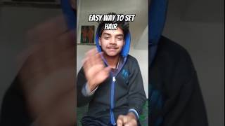 Easy way to set hair shorts neetubisht funny trending comedy wedding lakhneet [upl. by Adnam]