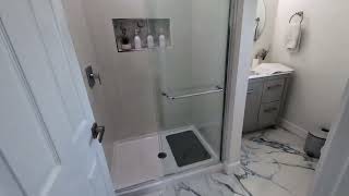 DreamLine Alliance Pro LT Semi Frameless Bypass Sliding Shower Door in Chrome and Clear Glass Revie [upl. by Gniliem]