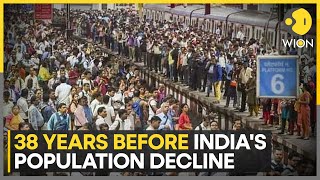 UN Indias population to peak at 17 billion in 2062  WION [upl. by Nomad]