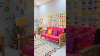 Festive living room decor diwalidecoration [upl. by Rambert]