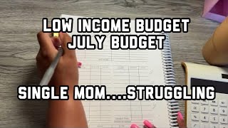 low income budget single mom budget for beginners zero based budget [upl. by Anilehcim956]