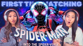 THE BEST ANIMATED MOVIE 🕷️ Spiderman Into the SpiderVerse  First Time Reaction amp Review [upl. by Abigale]