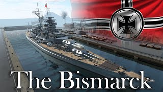 quotBUILDING THE BISMARCK BATTLESHIPquot  Historical German Campaign EP1 ultimateadmiraldreadnoughts [upl. by Nanam]