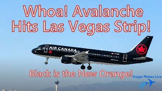 Whoa Avalanche Hits Las Vegas Strip ACA Black Jetz Wows 10032024 [upl. by Enelahs]