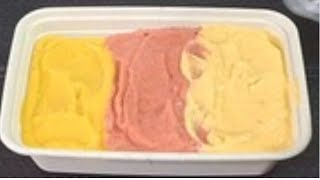 What I Eat in a day new video delicious ice cream Strawberry Banana Mango and Yogurt [upl. by Anos692]