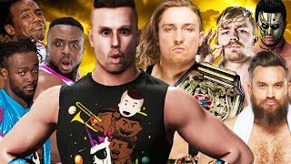 Chris Danger amp The New Day vs Pete Dunne Tyler Bate BlackHeron amp Trent Seven [upl. by Ecinnej805]