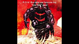 Hellbat Armor Batman Edit batman hellbat dc meme edit batmanedit comics batmancomic [upl. by Laverne]