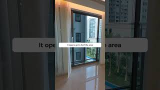 Balcony window sealing choose sliding door [upl. by Jerrold122]