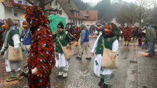 Narrentreffen Oberwolfach 2017 Teil 6 [upl. by Lemra]