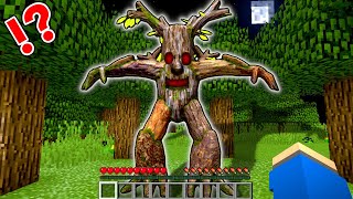 恐怖の森で人を食べる木のバケモノと逃走中サバイバル😭🌳【マイクラ マインクラフト】ぽっぴんず [upl. by Ayiotal750]