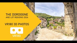 The Dordogne And Lot Regions In France 3D photographs VR180 Canon RF 52mm F28L Dual Fisheye lens [upl. by Kaye]