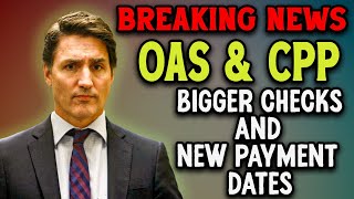 Breaking News for Seniors New OAS amp CPP Changes for 2024 – Bigger Checks and New Payment Dates [upl. by Traver]