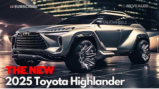 2025 Toyota Highlander  Kluger  All New Redesigned [upl. by Donal]