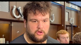 Indianapolis Colts  Quenton Nelson has faith in AR but priority is possible rookie left tackle [upl. by Hanaj]