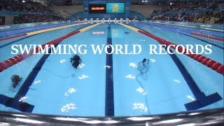 SWIMMING WORLD RECORDS 25 200m butterfly 15961 Mireia Belmonte Garcia [upl. by Nick]