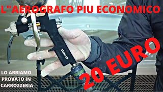 ABBIAMO PROVATO LquotAEROGRAFO PIU ECONOMICO IN CARROZZERIA [upl. by Anelegna]