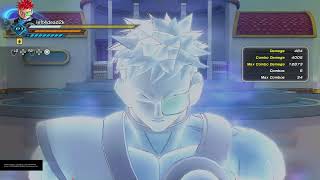 DRAGON BALL XENOVERSE 2 time skip molotov combo with ultra instinct [upl. by Arral]