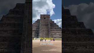 The Pyramid of Kukulkan at Chichen Itzahistory ancientcivilization facts egyptology [upl. by Akselav]