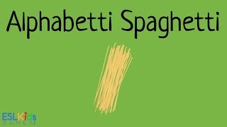 ESL Game Alphabetti Spaghetti [upl. by Aysan959]