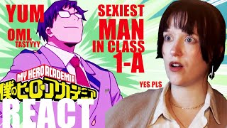 Tenya Iida is SO FINE BNHA MY HERO ACADEMIA Reaction  S1 Ep24 [upl. by Farhsa]