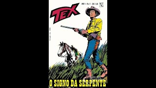 O Signo da serpente Tex n° 1 [upl. by Hanimay]