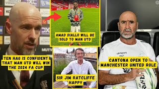 WELCOME❗Cantona Back to Join Man Utd✅Amad to sell this summer😱Ten Hag Says Throphy FA cup😍ManUtdNews [upl. by Rotkiv663]