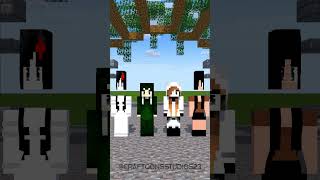 Hide amp Seek 4 Sisters Cop Vs 4 Brothers Herobrine fypシ minecraft shorts [upl. by Carnahan]