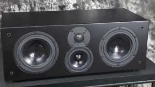 Stereo Design Aerial Acoustics CC3C Center Channel Speaker in HD [upl. by Cicenia]