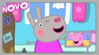 Peppa Pig Português Brasil  Diário em Vídeo  NOVO Contos da Peppa Pig [upl. by Yecniuq]