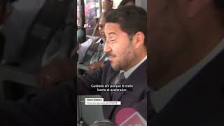 Martí Batres de jefe de Gobierno a chofer de transporte público  Las Mangas del Chaleco [upl. by Erin530]