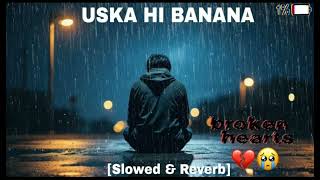 Uska hi banana💔😭 Slowed amp Reverb sadsong Brokenheart [upl. by Hoffarth]