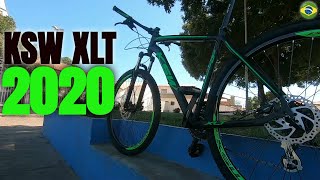 NOVA BICICLETA KSW XLT 2020 [upl. by Adnolor869]