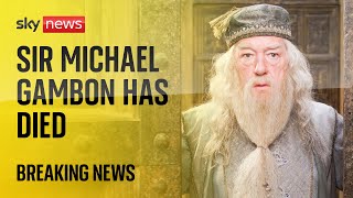 Harry Potter star Sir Michael Gambon has died at the age of 82 [upl. by Hirza]