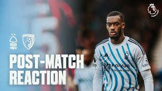 POSTMATCH REACTION CALLUM HUDSONODOI  BOURNEMOUTH V NOTTINGHAM FOREST  PREMIER LEAGUE [upl. by Perusse]