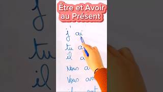 Conjugaison  les verbes être et avoir shorts shortvideo status [upl. by Stilu]