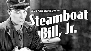 Steamboat Bill Jr 1928  HD  Full Film [upl. by Greysun]