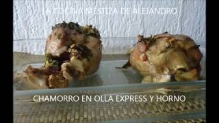 CHAMORROS EN OLLA EXPRESS Y HORNO [upl. by Lerrud]