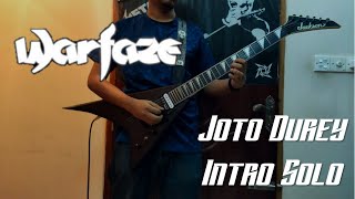 Warfaze  Joto Dure Intro Guitar Solo [upl. by Len272]