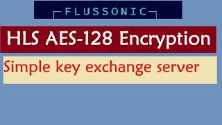 Simple HLS Encryption in flussonic tutorial  encrypted m3u8 [upl. by Annaitat]