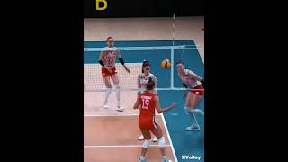 Exciting Moment  Is The Ball In Or Out volleyball [upl. by Botsford419]