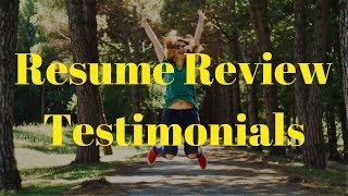 Clinical Research Resume Review Testimonials [upl. by Pacifa128]