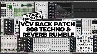 VCV Rack Patch 808 Techno With Reverb Rumble [upl. by Laura]