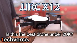 JJRC X12 Drone Review  Almost A DJI Mavic Mini at 20K Budget Giveaway [upl. by Ynohtnad7]